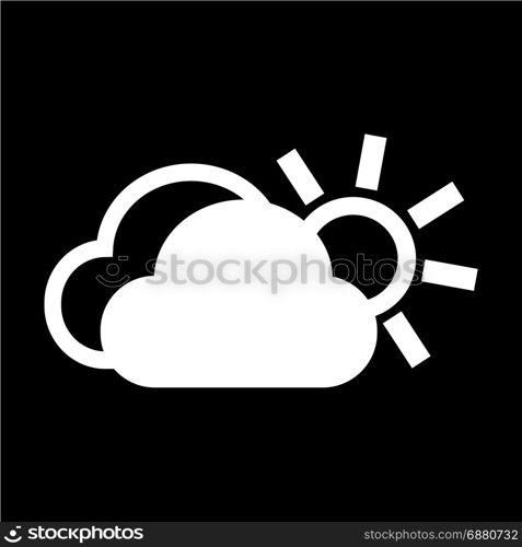 cloud sun icon