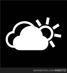 cloud sun icon