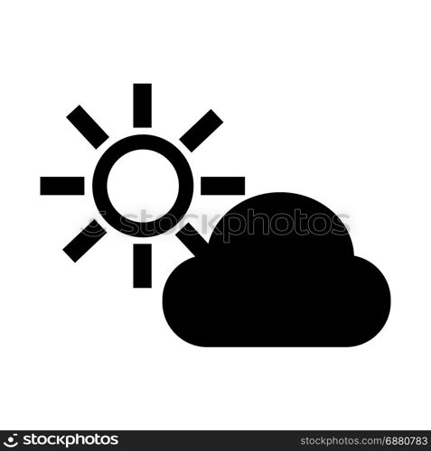 cloud sun icon