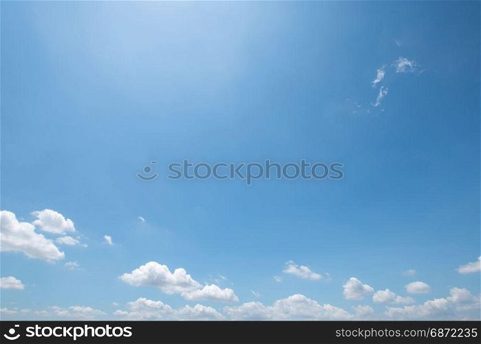 cloud with blue sky