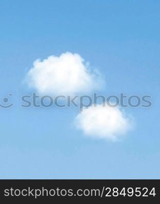 Clouds and a blue sky
