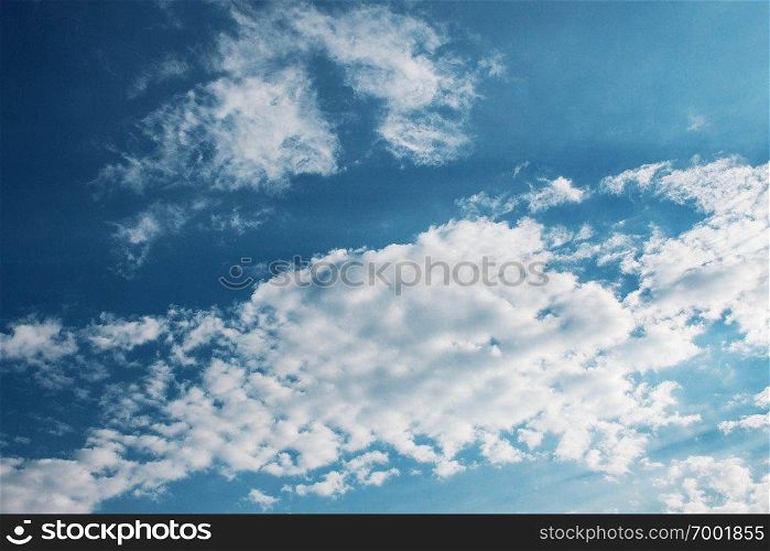 Clouds and blue sky with beautiful of nature.