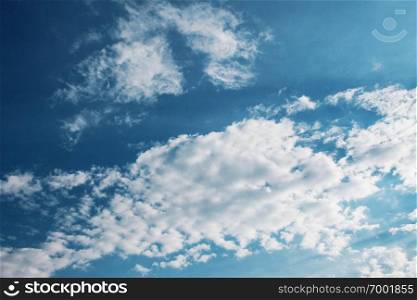 Clouds and blue sky with beautiful of nature.