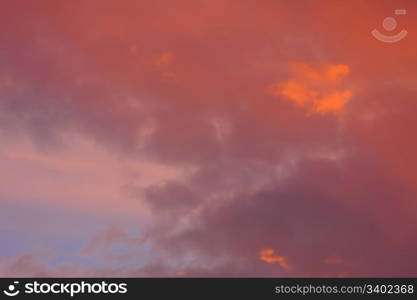 Clouds and sky image collection - taken in different periods from one sight.