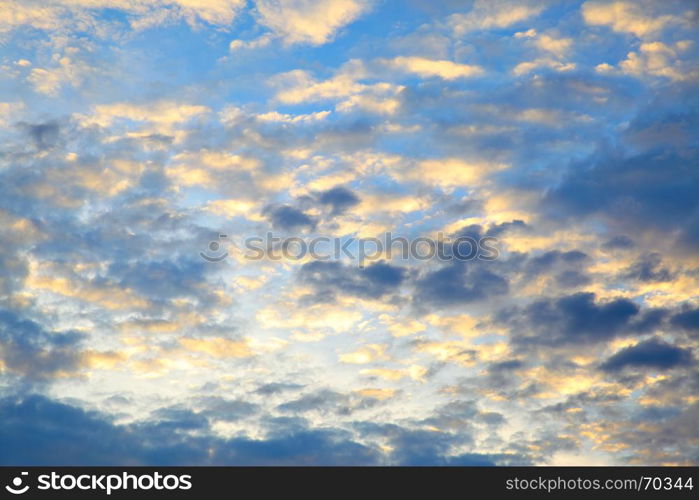 Clouds before sunrise, may be used as background
