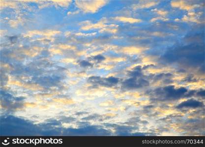 Clouds before sunrise, may be used as background