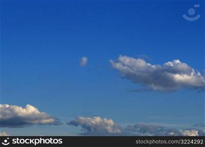 Clouds In A Light Blue Sky