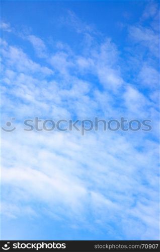 Clouds in the sky - background and space for your own text