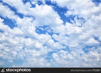 Clouds in the sky, may be used as background