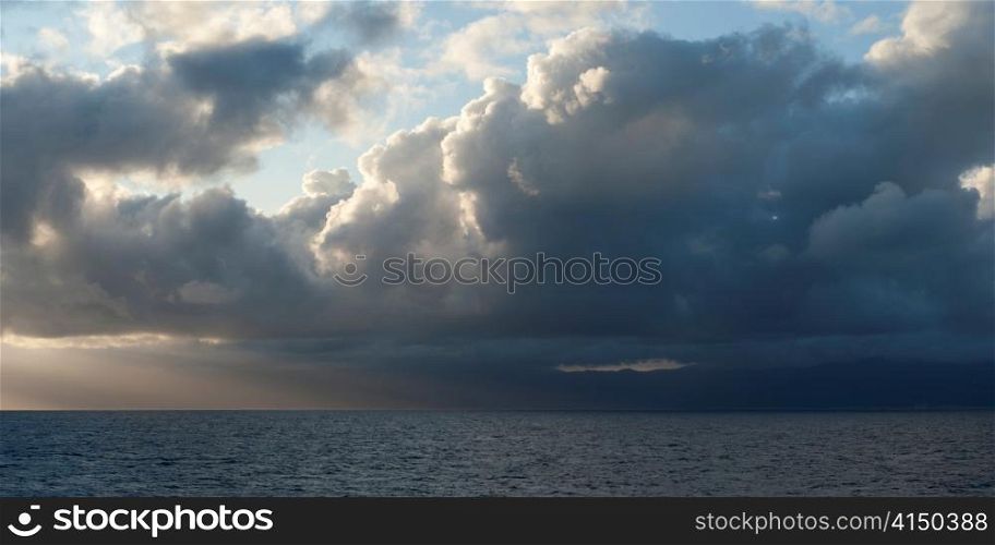 Clouds over the East China Sea