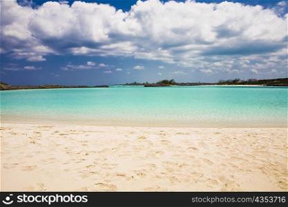 Clouds over the sea, Caribbean Sea, Exuma, Bahamas