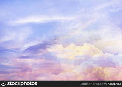 Clouds sky background watercolor color blur design texture