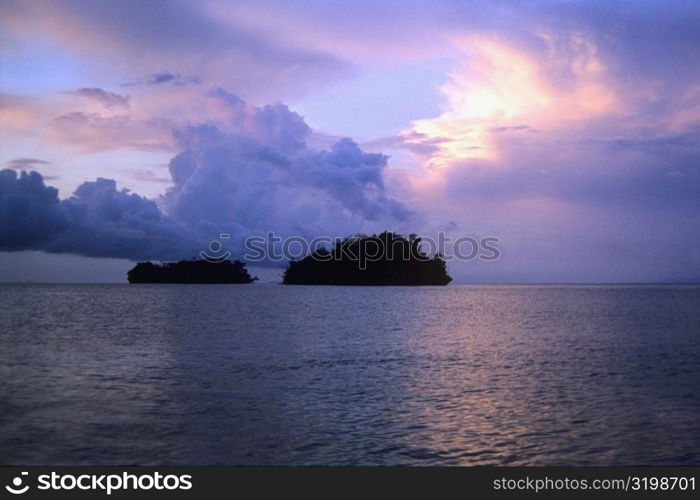 Cloudscape over the sea, Bismarck Sea, Papua New Guinea