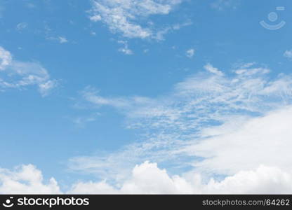 cloudy sky and blue clear sky clouds background