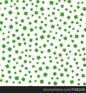 Clover seamless pattern background. Vector eps10 illustration. Clover seamless pattern. Vector illustration