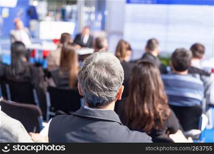 Coaching conference or business presentation