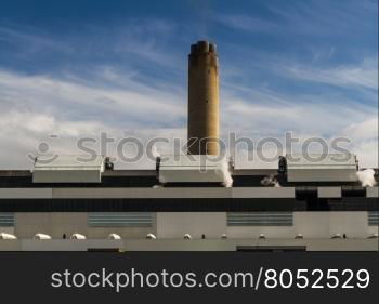 Coal fired Aberthaw B Power Station. South Wales, United Kingdom.