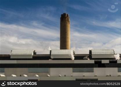 Coal fired Aberthaw B Power Station. South Wales, United Kingdom.