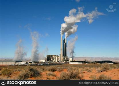 Coal-fired generating plant, Page, Arizona