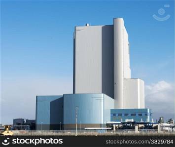 coal-fired power plant on the Maasvlakte, the industrial harbor district of Rotterdam