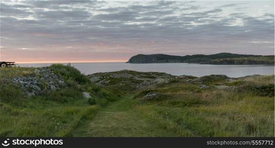 Coast at sunset, Twillingate, South Twillingate Island, Newfoundland And Labrador, Canada