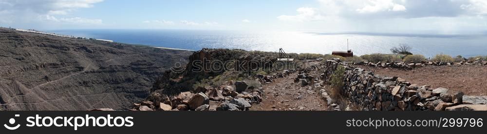 Coast of La Gomera island, Canary islands, Spain