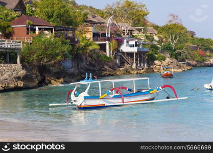 Coastline of Lembongan island.Indonesia.