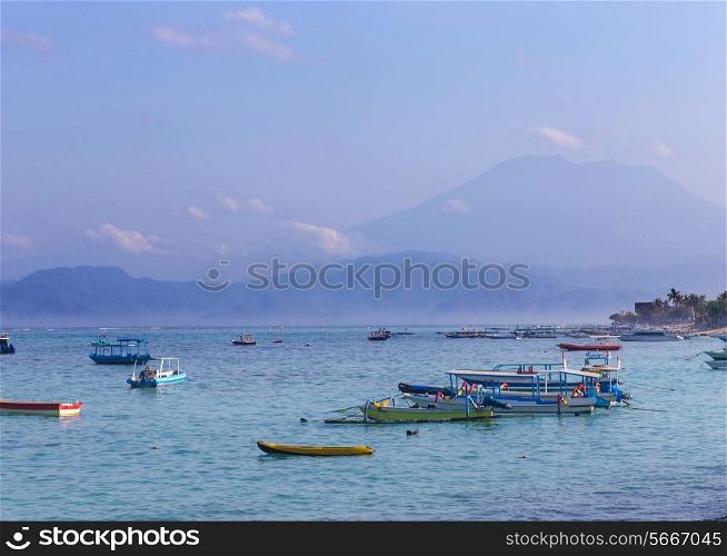 Coastline of Lembongan island.Indonesia.