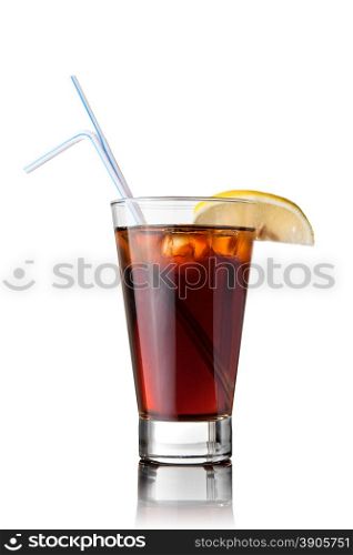 cocktail isolated on white