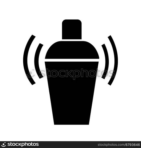 Cocktail Shaker icon illustration design