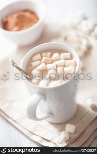 cocoa with mini marshmallows