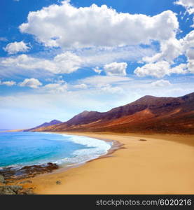 Cofete Fuerteventura Barlovento beach at Canary Islands of Spain