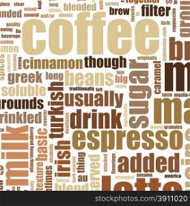 Coffee Background Modern Stylish Simple and Clean. Coffee Background
