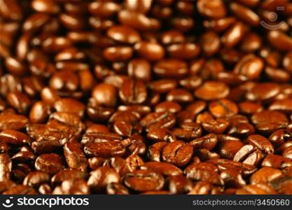 coffee beans aroma food background