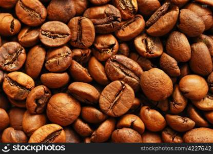 Coffee beans as background. Coffee Beans
