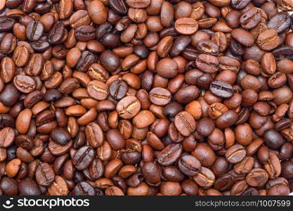 coffee beans background.