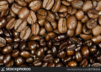 Coffee beans background