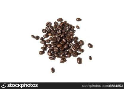 coffee beans isolated on white background photo. Beautiful picture, background, wallpaper