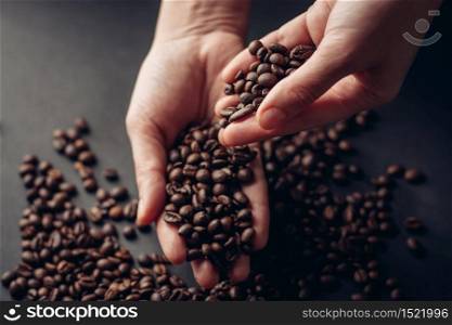 Coffee beans, roasted coffee items