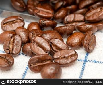 Coffee Beans Showing Beverage Seed And Drink