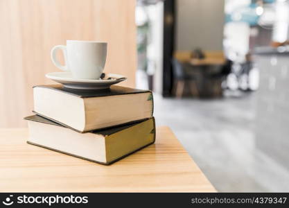 coffee books wooden table caf shop