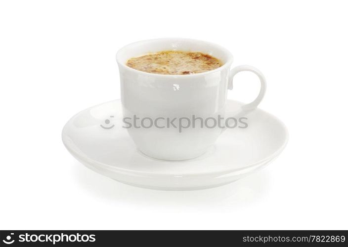 Coffee collection - Espresso Cup. Isolated on white background