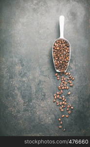 Coffee composition on dark background. Coffee composition on dark background, space for text