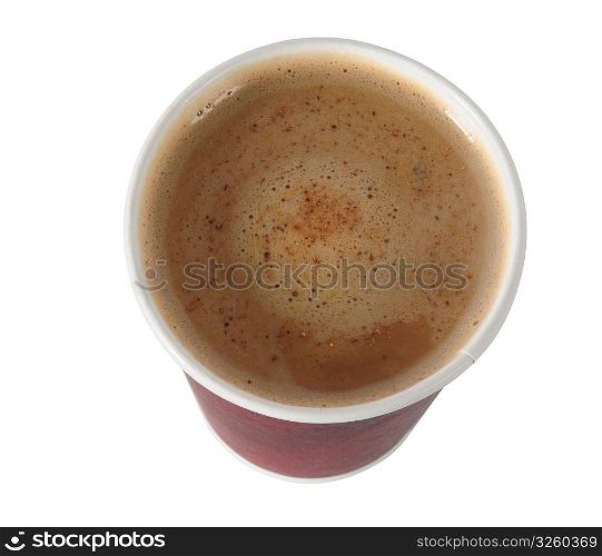 Coffee cup. Isolated