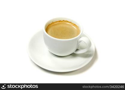 Coffee Cup Isolated. Food and Drinks Series.
