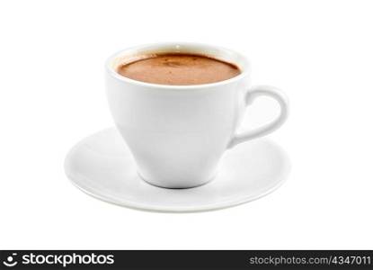 coffee cup isolated on a white background
