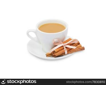 Coffee Cup with cinnamon