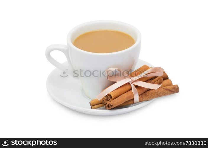 Coffee Cup with cinnamon