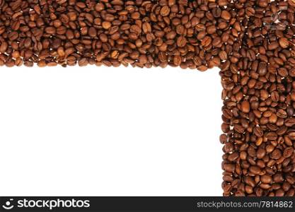 Coffee frame scope background, texture