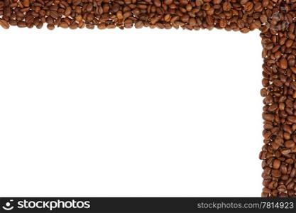 Coffee frame scope background, texture